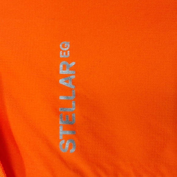 Stellar Equipment Men's Orange Gorpcore Full Zip Windbreaker Jacket 2.0 Size.M - Picture 6 of 15